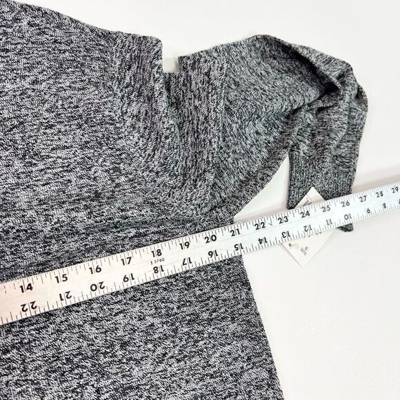 Hawker Rye Sweater Mens Small Heather Grey Cotton Cashmere Blend Crew Neck NWT - Picture 6 of 9